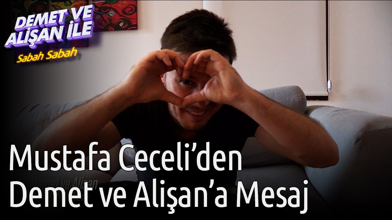 Demet ve Alişan ile Sabah Sabah | Mustafa Ceceli'den Demet ve Alişan'a Mesaj