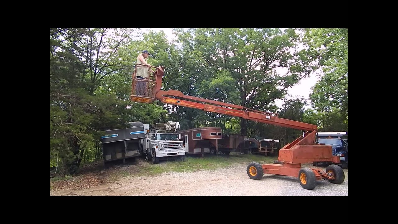 Man lift for sale sold at auction June 25, 2014 YouTube