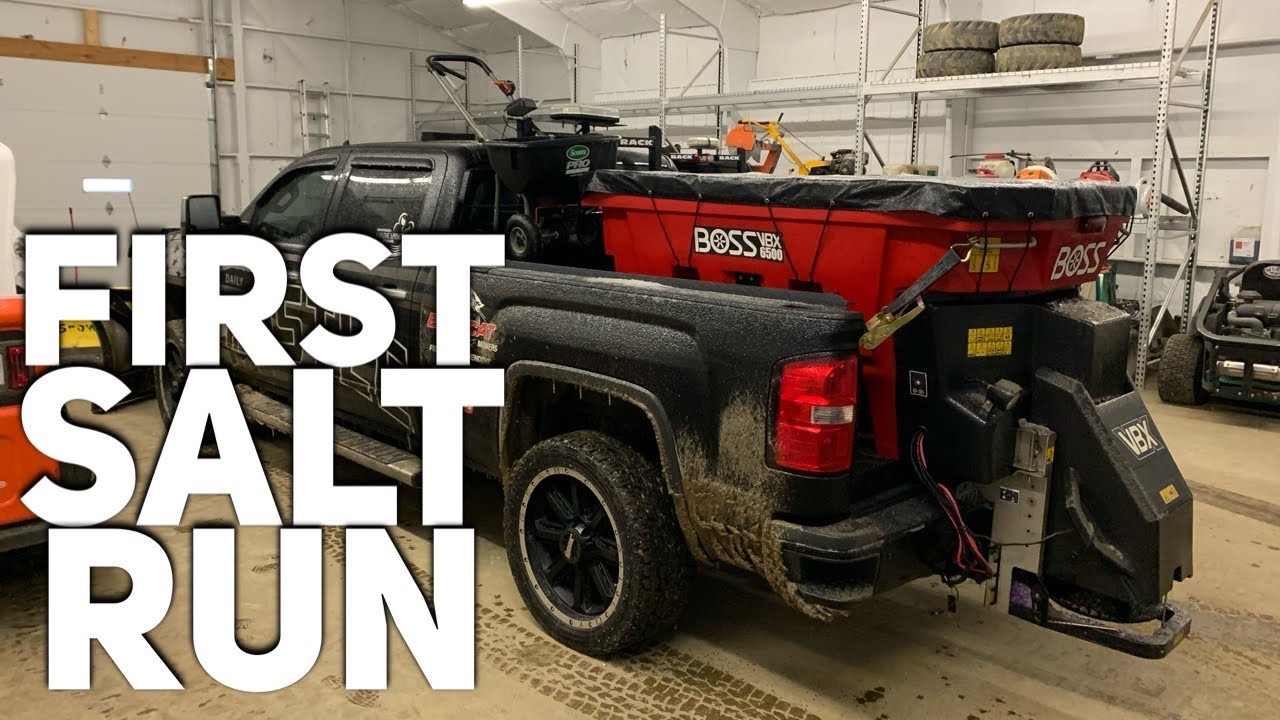 First Salt Run With The Boss Vbx 6500 Youtube