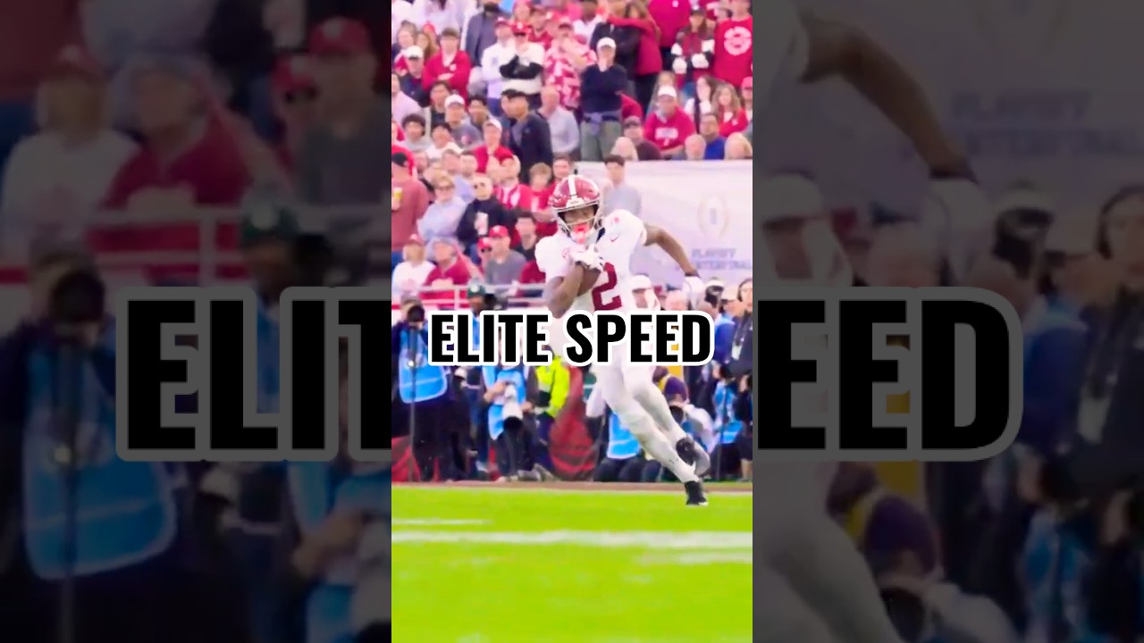 WATCH: Ryan Coleman-Williams May Be One of the Fastest | Alabama Football