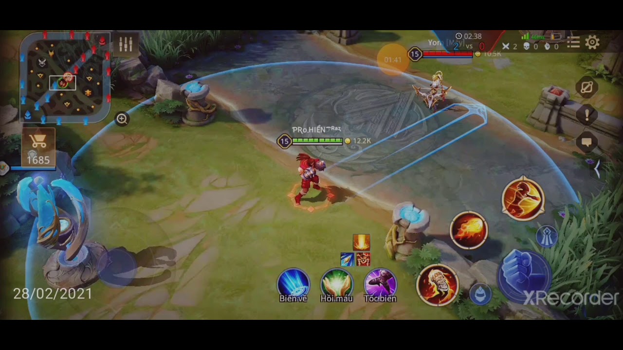 Combo khó của raz