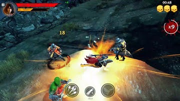 Iron Blade chapter #6 level 2 Hard walkthrough ios android gameplay HD