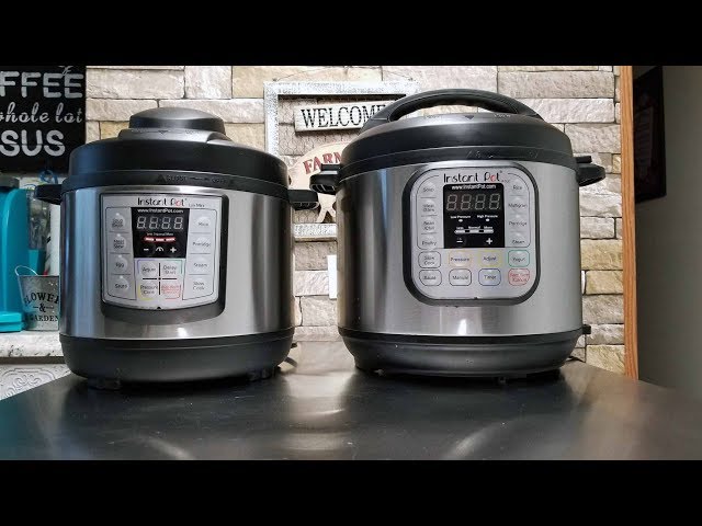 Instant Pot 3 qt Mini VS. 6 qt Instant Pot 