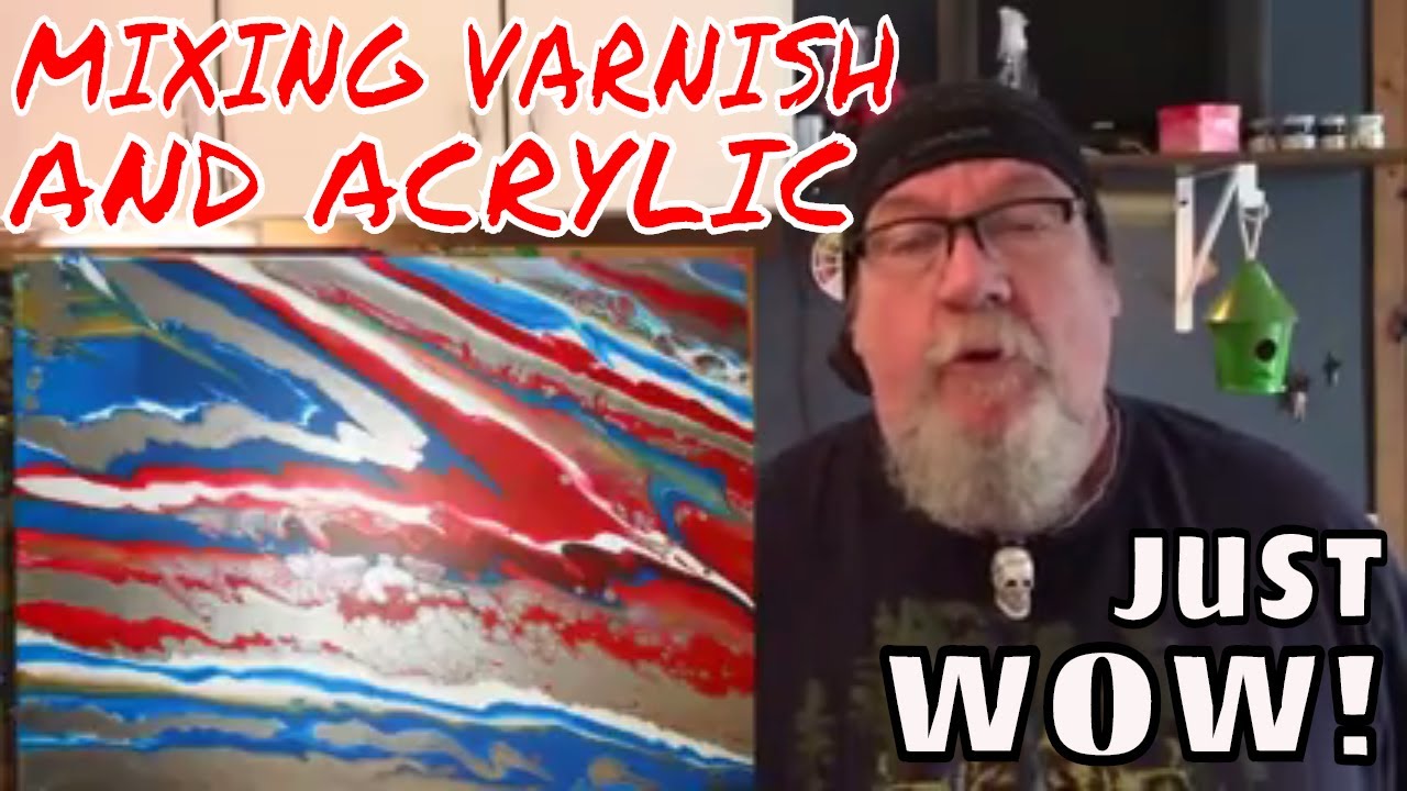 473) Liquitex varnish review gloss vs. Matte 