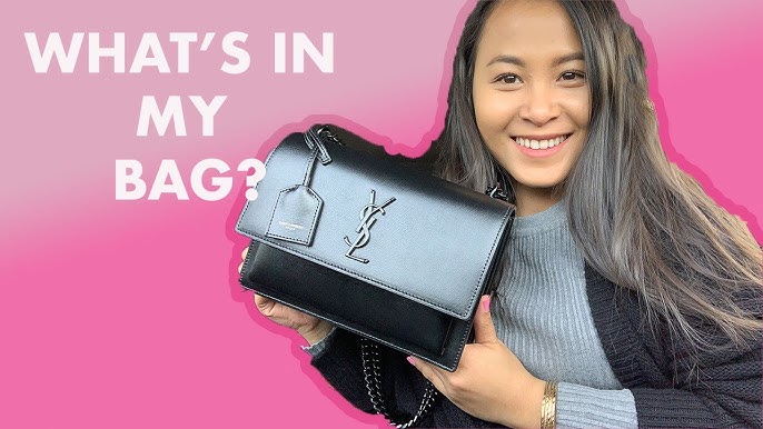 Let's see what fits inside my YSL clutch bag… I could've added more bu