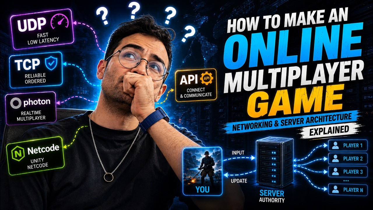 How to Make an Online Multiplayer Game: Networking & Server Architecture Explained