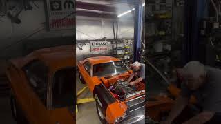 1970 Dodge Challenger With 572 HEMI. First start! Amanda and Bob (Munoa Racing)