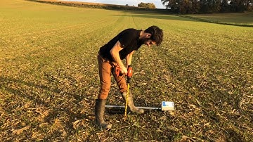 Installation Sonde Sentek Drill & Drop et Aquafox