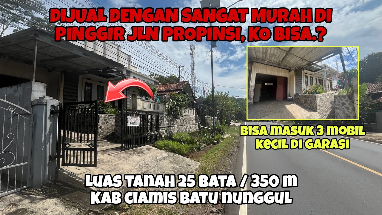 KALAW DI JAKARTA UDAH MILYARAN NIH RUMAH, LOKASI CIAMIS CISAGA, LUAS TANAH 350m STATUS SHM.