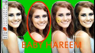 How To Edit Artwork Editing change photo background In Adobe Photo Shop Part 26 #babyhareem