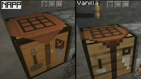 Playing minecraft in Napp resource pack(Android)