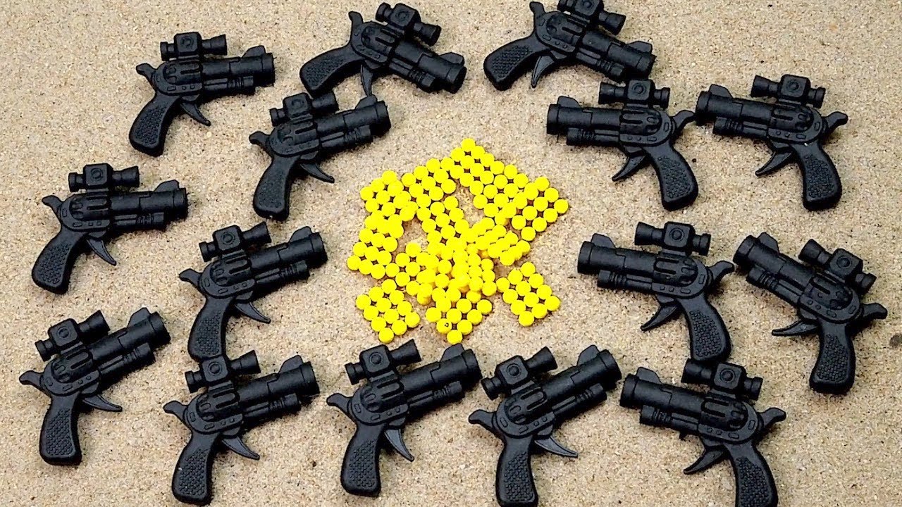 Realistic Toy Gun Tiny Pocket Gun Airsoft Gun Ball Bullet ShooterToy