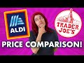 TRADER JOES vs ALDI Price Comparison