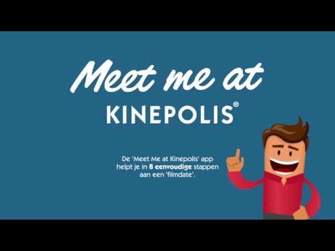 De 'Meet Me at Kinepolis' app helpt je in 8 eenvoudige stappen aan een 'filmmaatje'.