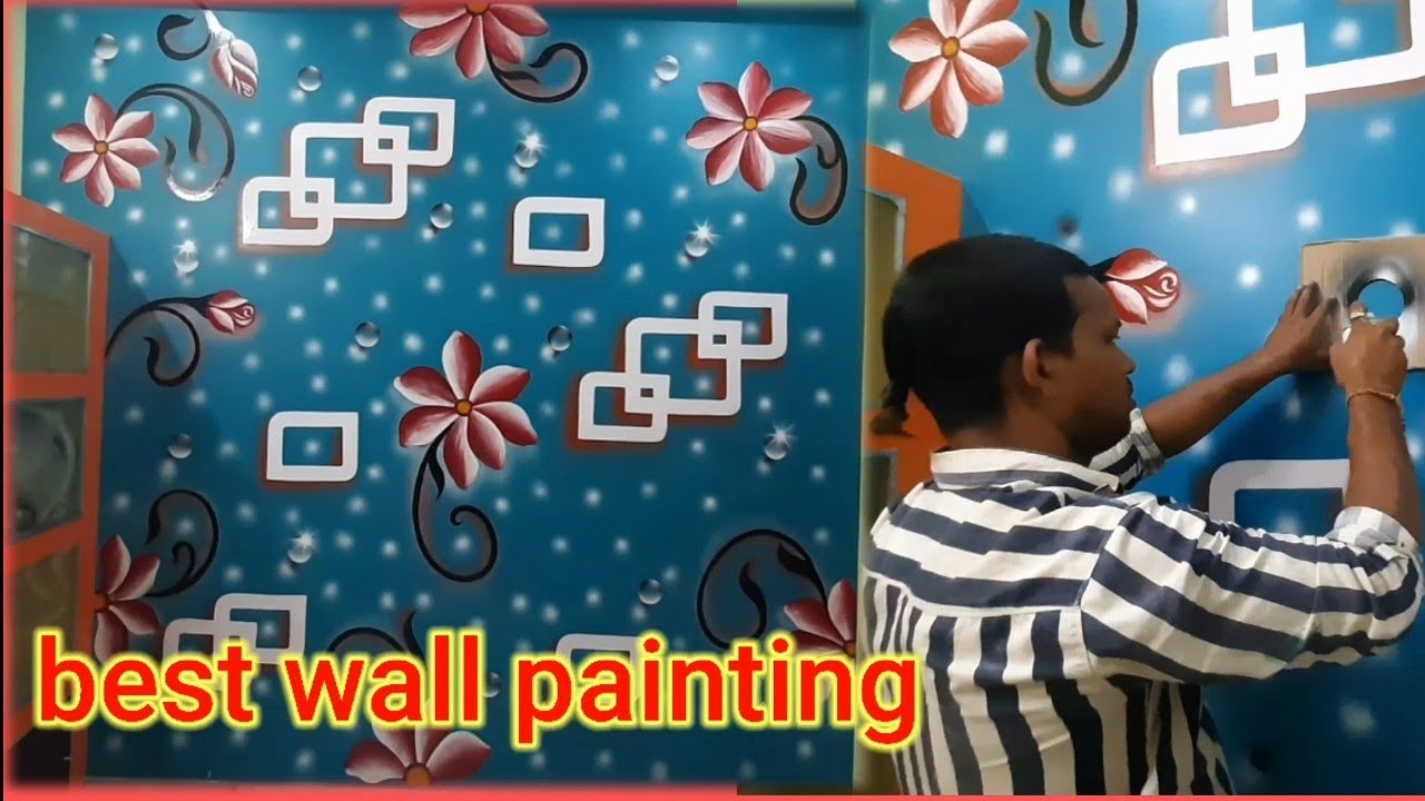 the best wall painting art YouTube