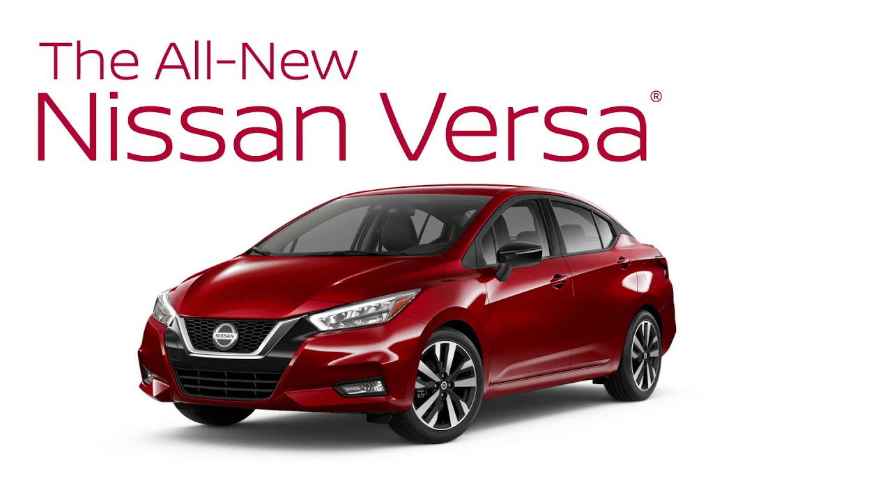 All-new Nissan Versa | S, SV and SR.