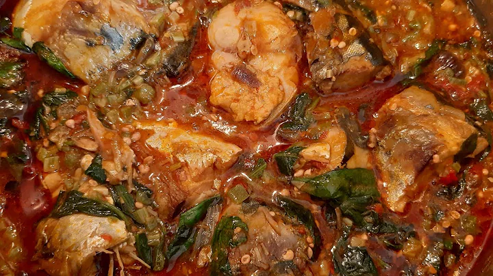 most delicious fresh mackerel okro soup you will ever have