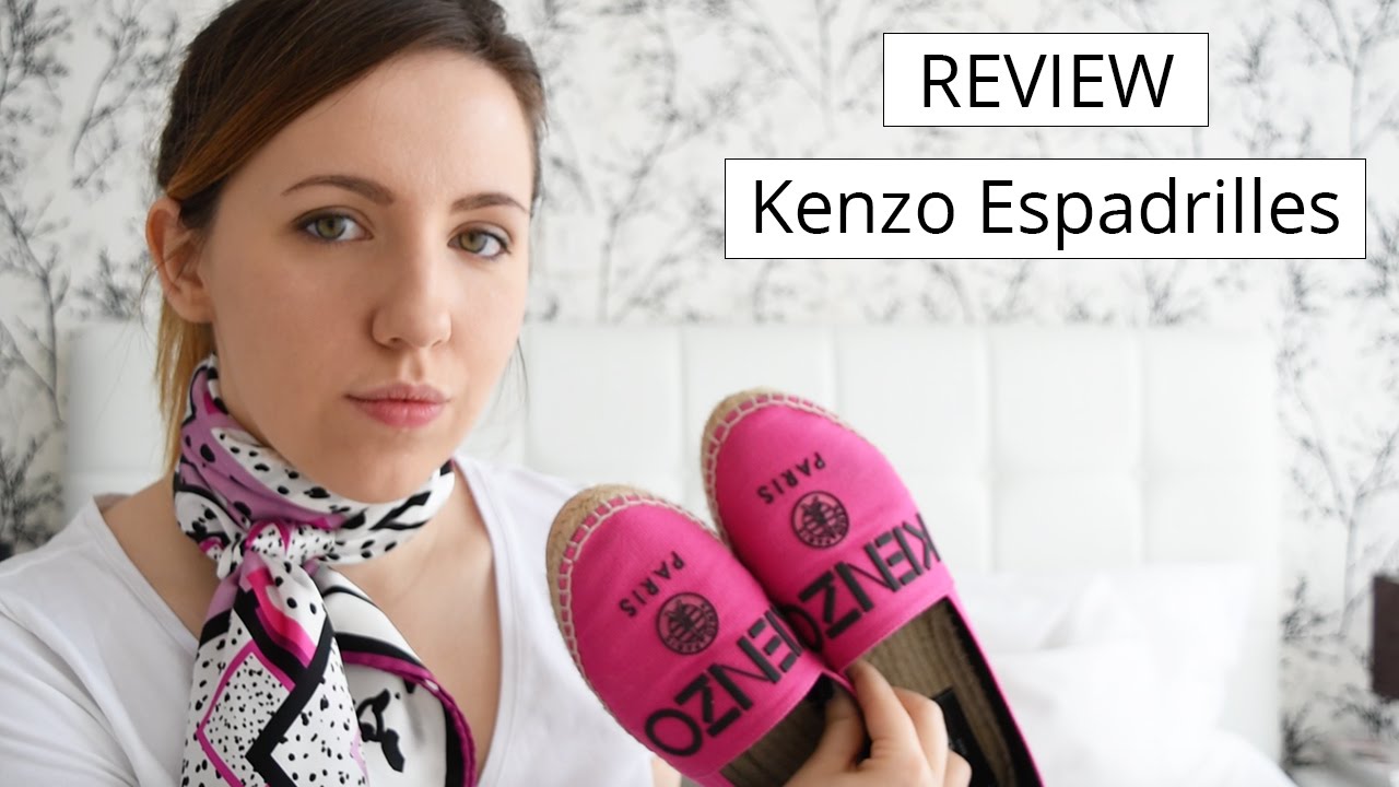 kenzo tiger espadrilles review