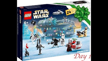 LEGO Star Wars Advent Calendar 2021 - Day 1