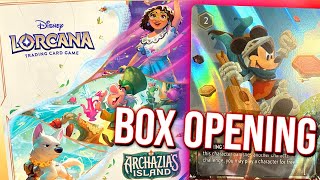 Disney Lorcana Archazias Island Box Opening! (Illumineers Trove)