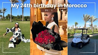 My 24th Birthday in Morocco Pt 1: Gift Unboxing, Vacation Travel VLOG