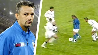 Anche nella sua ultima partita Roberto Baggio ha dato spettacolo!