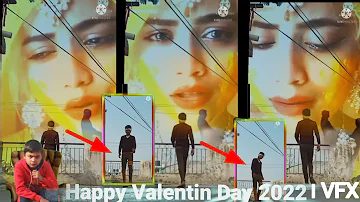 Valentine's day VFX For Single। Naseebo Me Hi Na Likha Ho To Wo Kaise mil Jaye Editing VFX Tutorial