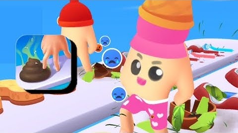 Crushy Fingers Max Level- All Levels Gameplay (iOS & Android) Walkthrough part 93