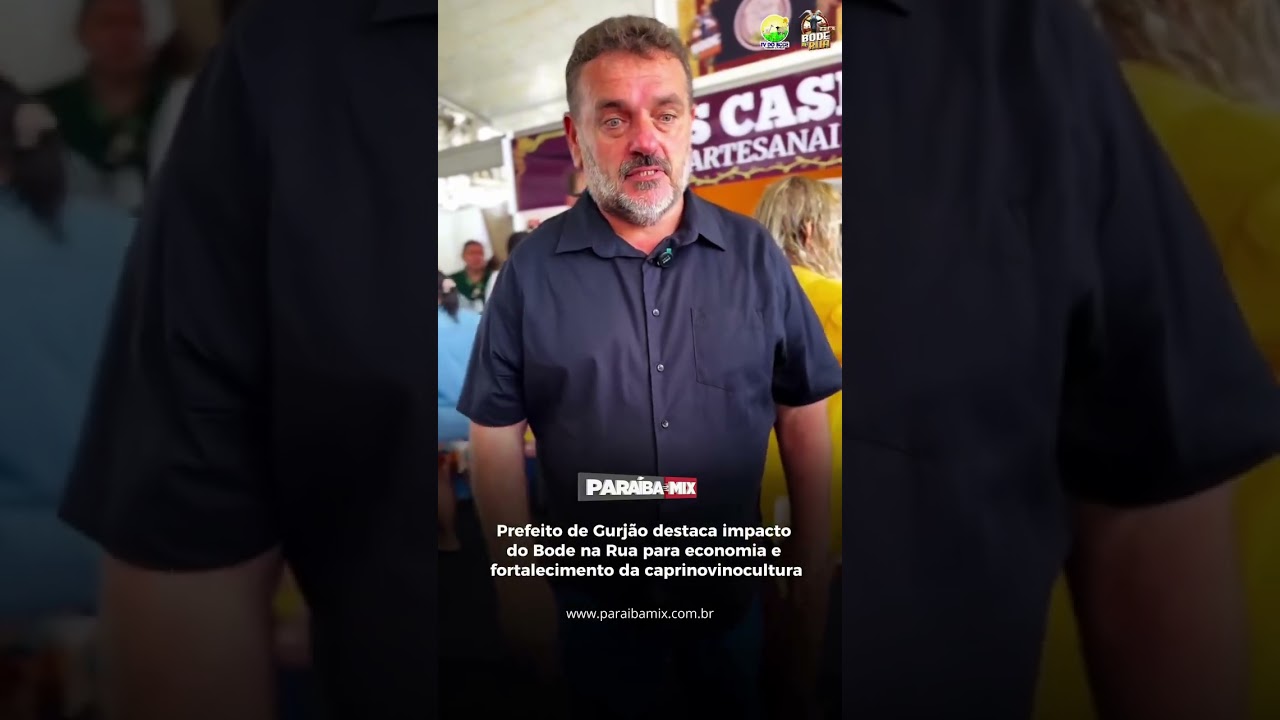 Pref de Gurjão destaca impacto do Bode na Rua para economia e fortalecimento da caprinovinocultura