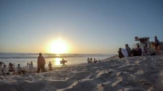 Encinitas Beach Sunset (Timelapse)