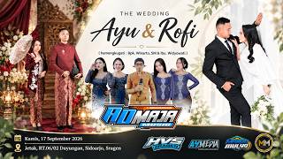 Live ADMAJA MUSIC 'Wedding Ayu & Rofi' | Margo Mulyo Audio (MM Audio Pro) | HVS SRAGEN 4 - Siang