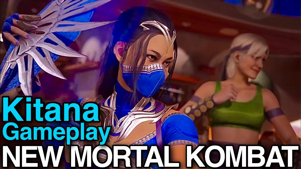 Mortal Kombat 1 - Kitana Gameplay ! - YouTube