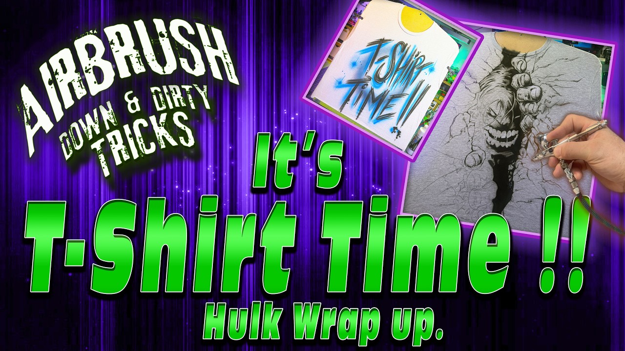It's T-SHIRT TIME HULK WRAP UP 
