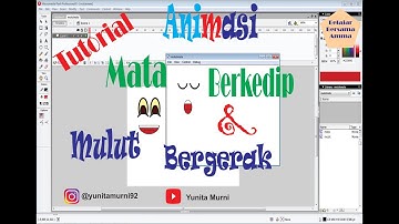 Tutorial Anmasi Mata Berkedip dan Mulut Bergerak II Macromedia Flash