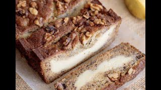 Cream Cheese Banana Nut Bread - Southern Plate
