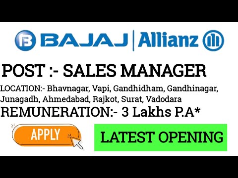 Bajaj Allianz | Bajaj Allianz Recruitment | 2023 | Jobs 4 You