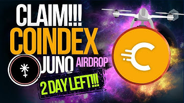 HOW TO CLAIM COINDEX AIRDROP! TAKE THESE STEPS NOW | JUNO