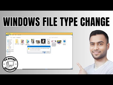 How to Change File Type Windows 11