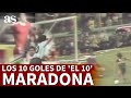 Los 10 golazos de 'El 10' para la colección infinita de Diego Armando Maradona