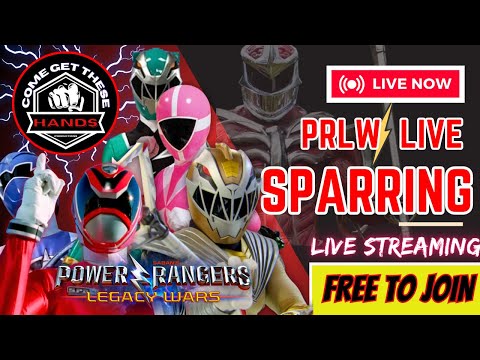 Open Practice and Sparring | Power Rangers Legacy Wars ⚡️| 🔴 LIVE 🔴 4-29-2024