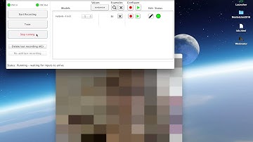 Using Wekinator to control a drum machine with a webcam