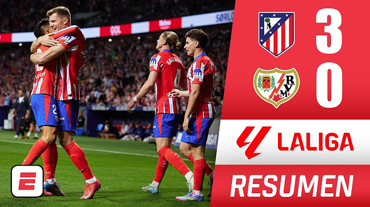 Atlético de Madrid aplastó a Rayo Vallecano. Golazos de Sorlot, Gallagher y Julián Álvarez | La Liga