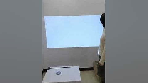 Pen touch mini projector