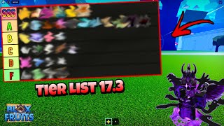 BEST Devil Fruit Tier List In Blox Fruits Update 17.3 - Ranking