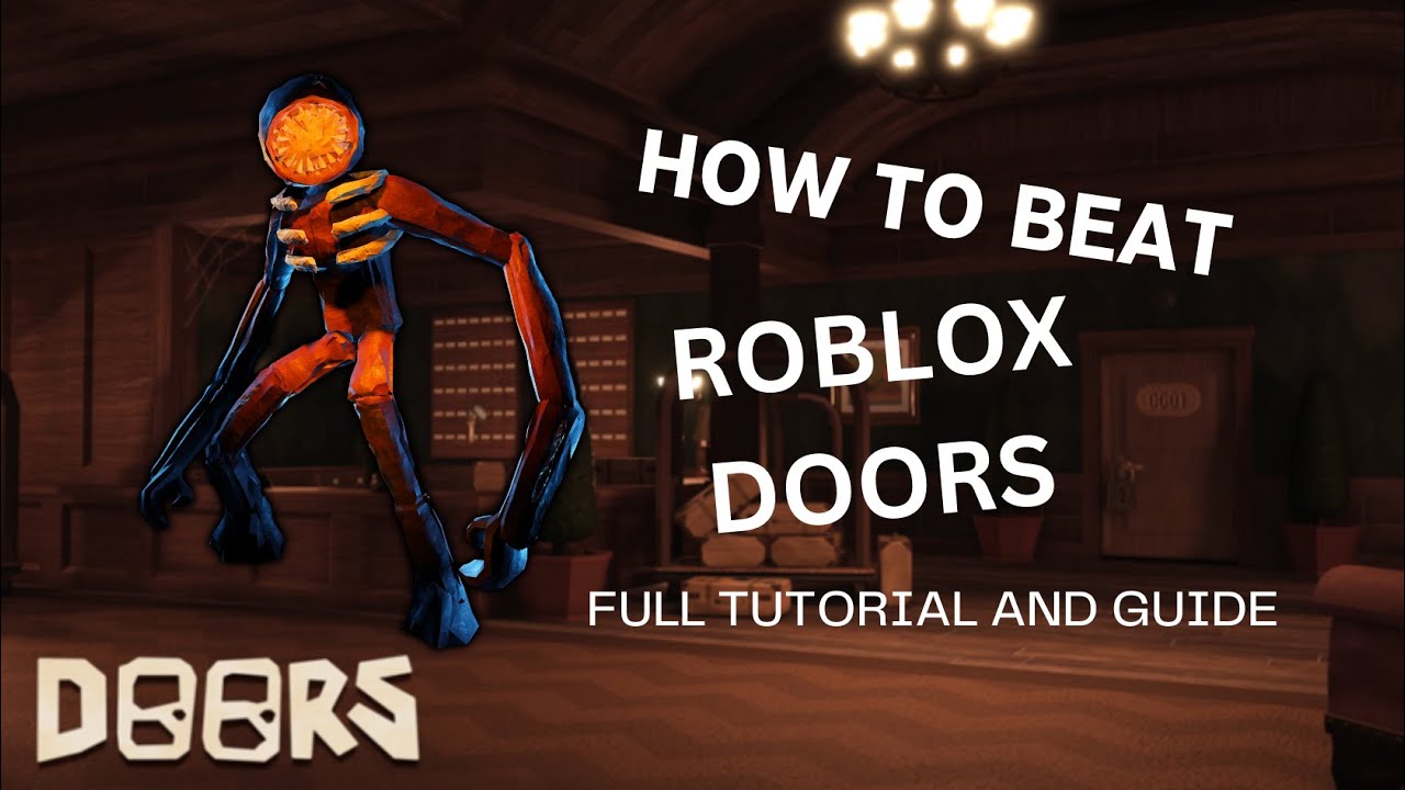 How To Beat Roblox Doors FULL TUTORIAL Hotel Update YouTube 