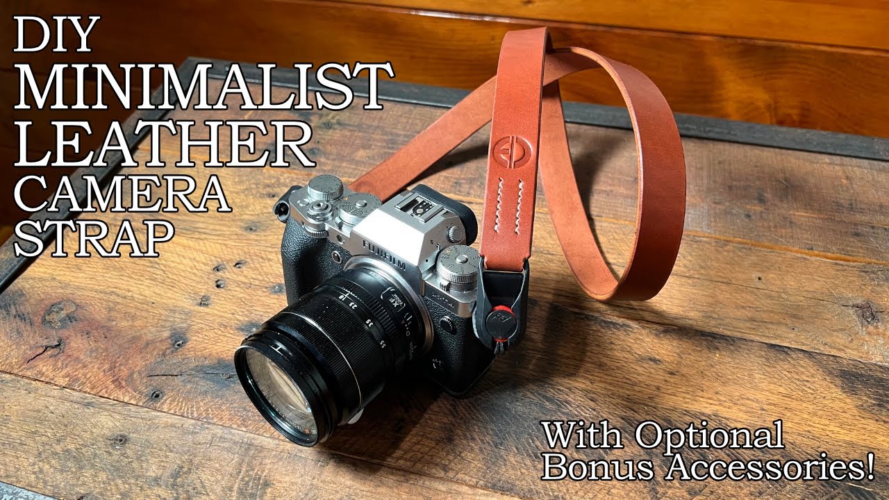 How to Make a Leather Camera Strap W/ Useful Accessories! : 10
