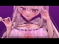 【#asmr/黒3dio】狼メイドの耳かきASMR♡睡眠導入【Vtuber 都みゆり】[Whisper/EarPick/Kisses/EarNoms/Sniffing]