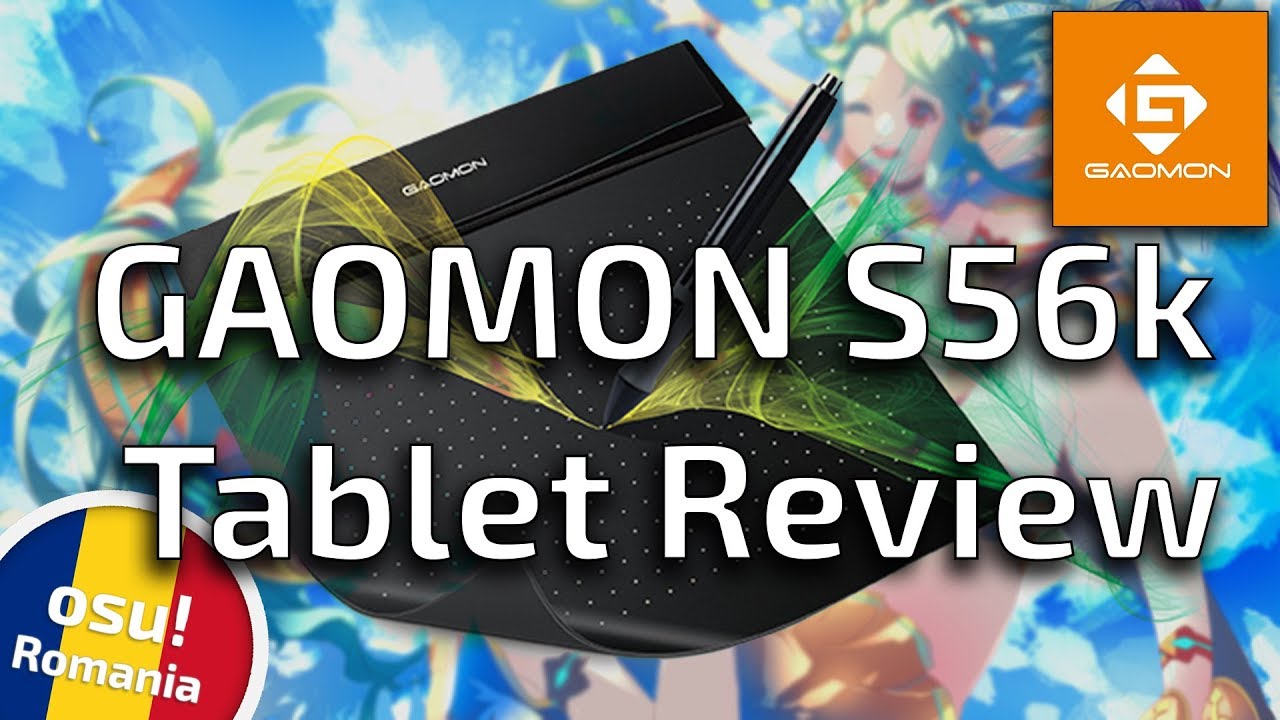 Gaomon S56k Graphics Tablet for osu! (Unboxing and Review) YouTube