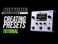 Creating Presets On Hotone Ampero II Stomp Tutorial | Single Amp, Dual Amp, Wet/Dry and FX Loop