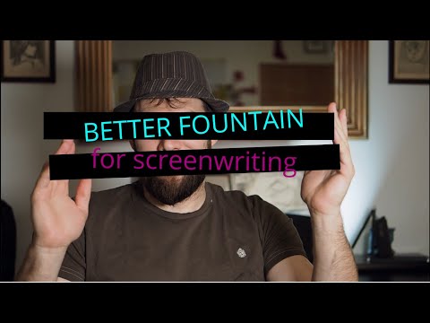 FREE Software for Screenwriters: Better Fountain Tutorial